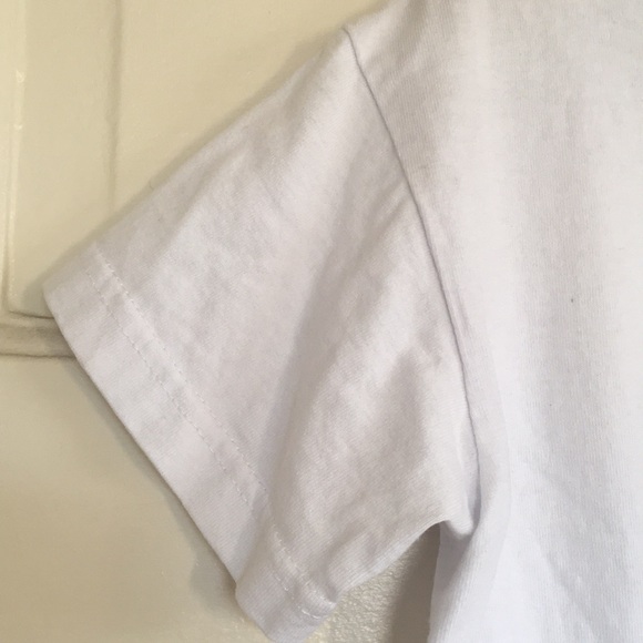 White Shirt with Pirate Skull Design - Picture 6 of 8